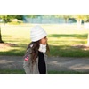 image:imageFunky Junque Fleece Lined Winter Neck Warmer Tube Scarf Cold Weather Gaiter for Kids Boys Girls ToddlersIvory