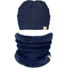 image:imageFunky Junque Fleece Lined Winter Neck Warmer Tube Scarf Cold Weather Gaiter for Kids Boys Girls ToddlersNavy