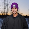 image:imageFunky Junque LED Light Beanie  Light GreyPurple