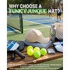 image:imageFunky Junque Lightweight Running Hat  Adjustable Polyester Cap with Sun Protection Golf Beach and Weekend Wear Trendy Caps for MenBeige