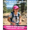 image:imageFunky Junque Lightweight Running Hat  Adjustable Polyester Cap with Sun Protection Golf Beach and Weekend Wear Trendy Caps for MenHot Pink