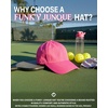 image:imageFunky Junque Lightweight Running Hat  Adjustable Polyester Cap with Sun Protection Golf Beach and Weekend Wear Trendy Caps for MenHot Pink