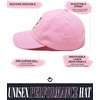 image:imageFunky Junque Lightweight Running Hat  Adjustable Polyester Cap with Sun Protection Golf Beach and Weekend Wear Trendy Caps for MenJust Dink It  Light Pink