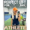image:imageFunky Junque Lightweight Running Hat  Adjustable Polyester Cap with Sun Protection Golf Beach and Weekend Wear Trendy Caps for MenJust Dink It  Neon Orange