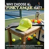 image:imageFunky Junque Lightweight Running Hat  Adjustable Polyester Cap with Sun Protection Golf Beach and Weekend Wear Trendy Caps for MenJust Dink It  Neon Yellow