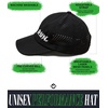 image:imageFunky Junque Lightweight Running Hat  Adjustable Polyester Cap with Sun Protection Golf Beach and Weekend Wear Trendy Caps for MenRun Black