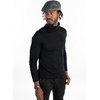 image:imageFunky Junque Mens Classic Wool Blend Newsboy Tweed Flat Cap  Stylish Vintage HatBlack Brushed Check Slim
