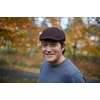 image:imageFunky Junque Mens Classic Wool Blend Newsboy Tweed Flat Cap  Stylish Vintage HatBrown
