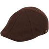 image:imageFunky Junque Mens Classic Wool Blend Newsboy Tweed Flat Cap  Stylish Vintage HatBrown