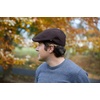 image:imageFunky Junque Mens Classic Wool Blend Newsboy Tweed Flat Cap  Stylish Vintage HatBrown