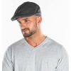 image:imageFunky Junque Mens Classic Wool Blend Newsboy Tweed Flat Cap  Stylish Vintage HatCharcoal
