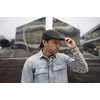 image:imageFunky Junque Mens Classic Wool Blend Newsboy Tweed Flat Cap  Stylish Vintage HatHerringbone Grey