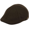 image:imageFunky Junque Mens Classic Wool Blend Newsboy Tweed Flat Cap  Stylish Vintage HatOlive