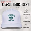 image:imageFunky Junque Mens Golf Hat Breathable Performance Baseball Cap  Lightweight golf hat with breathable eyelet ventilation for rounds gym sessions active days amp outdoor sportPickleball Social Club White