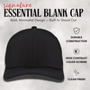 image:imageFunky Junque Mens Golf Hat Breathable Performance Baseball Cap  Lightweight golf hat with breathable eyelet ventilation for rounds gym sessions active days amp outdoor sportBlack