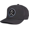 image:imageFunky Junque Mens Golf Hat Breathable Performance Baseball Cap  Lightweight golf hat with breathable eyelet ventilation for rounds gym sessions active days amp outdoor sportCrossed Golf Clubs Grey