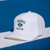 image:imageFunky Junque Mens Golf Hat Breathable Performance Baseball Cap  Lightweight golf hat with breathable eyelet ventilation for rounds gym sessions active days amp outdoor sportPickleball Social Club White