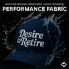 image:imageFunky Junque Mens Golf Hat Breathable Performance Baseball Cap  Lightweight golf hat with breathable eyelet ventilation for rounds gym sessions active days amp outdoor sportDesire to Retire Navy