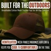 image:imageFunky Junque Mens Mesh Trucker Hat Breathable Snapback Cap  Cotton front trucker hat with ventilated mesh back for hiking fishing BBQs ballgames amp outdoor golfBrown