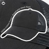 image:imageFunky Junque Mens Mesh Trucker Hat Breathable Snapback Cap  Cotton front trucker hat with ventilated mesh back for hiking fishing BBQs ballgames amp outdoor golfGrey