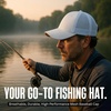 image:imageFunky Junque Mens Mesh Trucker Hat Breathable Snapback Cap  Cotton front trucker hat with ventilated mesh back for hiking fishing BBQs ballgames amp outdoor golfWhite