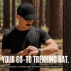 image:imageFunky Junque Mens Mesh Trucker Hat Breathable Snapback Cap  Cotton front trucker hat with ventilated mesh back for hiking fishing BBQs ballgames amp outdoor golfBlack