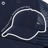 image:imageFunky Junque Mens Mesh Trucker Hat Breathable Snapback Cap  Cotton front trucker hat with ventilated mesh back for hiking fishing BBQs ballgames amp outdoor golfNavy