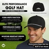 image:imageFunky Junque Mens Rope Golf Hat Vintage Snapback Trucker Cap  Moisturewicking rope golf hat with adjustable snapback for fairways weekend adventures sport amp lifestyleBlack BlackWhite Rope