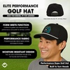image:imageFunky Junque Mens Rope Golf Hat Vintage Snapback Trucker Cap  Moisturewicking rope golf hat with adjustable snapback for fairways weekend adventures sport amp lifestyleAlligator  Black Cap White Rope