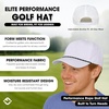 image:imageFunky Junque Mens Rope Golf Hat Vintage Snapback Trucker Cap  Moisturewicking rope golf hat with adjustable snapback for fairways weekend adventures sport amp lifestyleWhite BlackWhite Rope
