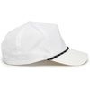 image:imageFunky Junque Mens Rope Golf Hat Vintage Snapback Trucker Cap  Moisturewicking rope golf hat with adjustable snapback for fairways weekend adventures sport amp lifestyleWhite BlackWhite Rope