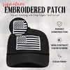 image:imageFunky Junque Mens Rope Golf Hat Vintage Snapback Trucker Cap  Moisturewicking rope golf hat with adjustable snapback for fairways weekend adventures sport amp lifestyleAmerican Flag Black