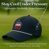 image:imageFunky Junque Mens Rope Golf Hat Vintage Snapback Trucker Cap  Moisturewicking rope golf hat with adjustable snapback for fairways weekend adventures sport amp lifestyleUsa Shield  Navy Cap White Rope