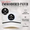 image:imageFunky Junque Mens Rope Golf Hat Vintage Snapback Trucker Cap  Moisturewicking rope golf hat with adjustable snapback for fairways weekend adventures sport amp lifestyleCross Golf Clubs  White Cap Black Rope