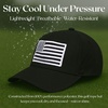 image:imageFunky Junque Mens Rope Golf Hat Vintage Snapback Trucker Cap  Moisturewicking rope golf hat with adjustable snapback for fairways weekend adventures sport amp lifestyleAmerican Flag Black