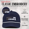 image:imageFunky Junque Mens Rope Golf Hat Vintage Snapback Trucker Cap  Moisturewicking rope golf hat with adjustable snapback for fairways weekend adventures sport amp lifestyleDont Be Invisible  Navy Cap White Rope