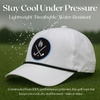 image:imageFunky Junque Mens Rope Golf Hat Vintage Snapback Trucker Cap  Moisturewicking rope golf hat with adjustable snapback for fairways weekend adventures sport amp lifestyleCross Golf Clubs  White Cap Black Rope