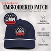 image:imageFunky Junque Mens Rope Golf Hat Vintage Snapback Trucker Cap  Moisturewicking rope golf hat with adjustable snapback for fairways weekend adventures sport amp lifestyleUsa Shield  Navy Cap White Rope