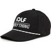 image:imageFunky Junque Mens Rope Golf Hat Vintage Snapback Trucker Cap  Moisturewicking rope golf hat with adjustable snapback for fairways weekend adventures sport amp lifestyleGolf Over Everything  Black Cap BlackWhite Rope