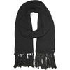 image:imageFunky Junque Mens Waffle Knit Scarf  Warm Winter Scarves for Men with Tassels Soft Knitted Long Scarf for Cold WeatherCharcoal