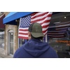 image:imageFunky Junque Mesh Mens American Flag Trucker Hat  Lightweight Cotton Cap with Sun Protection Golf Beach and Vacation Trendy Caps for Men2 Pack American Flag  OliveBlack  BlackWhite