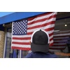 image:imageFunky Junque Mesh Mens American Flag Trucker Hat  Lightweight Cotton Cap with Sun Protection Golf Beach and Vacation Trendy Caps for MenAmerican Flag  BlackWhite