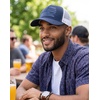image:imageFunky Junque Mesh Mens American Flag Trucker Hat  Lightweight Cotton Cap with Sun Protection Golf Beach and Vacation Trendy Caps for MenAmerican Flag  NavyWhite