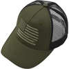 image:imageFunky Junque Mesh Mens American Flag Trucker Hat  Lightweight Cotton Cap with Sun Protection Golf Beach and Vacation Trendy Caps for MenAmerican Flag  OliveBlack
