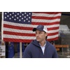 image:imageFunky Junque Mesh Mens American Flag Trucker Hat  Lightweight Cotton Cap with Sun Protection Golf Beach and Vacation Trendy Caps for MenAmerican Flag  NavyWhite
