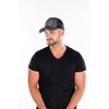 image:imageFunky Junque Mesh Mens American Flag Trucker Hat  Lightweight Cotton Cap with Sun Protection Golf Beach and Vacation Trendy Caps for MenAmerican Flag  GreyBlack