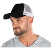 image:imageFunky Junque Mesh Mens American Flag Trucker Hat  Lightweight Cotton Cap with Sun Protection Golf Beach and Vacation Trendy Caps for MenBlackWhite