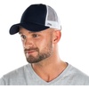 image:imageFunky Junque Mesh Mens American Flag Trucker Hat  Lightweight Cotton Cap with Sun Protection Golf Beach and Vacation Trendy Caps for MenNavyWhite