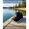 image:imageFunky Junque Mesh Tennis Hat Breathable Snapback Athletic Cap  Breathable polyester tennis hat with ventilated mesh panels for pickleball running golf gym amp athletic wearBlack White Trim