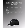image:imageFunky Junque Mesh Tennis Hat Breathable Snapback Athletic Cap  Breathable polyester tennis hat with ventilated mesh panels for pickleball running golf gym amp athletic wearBlack White Trim
